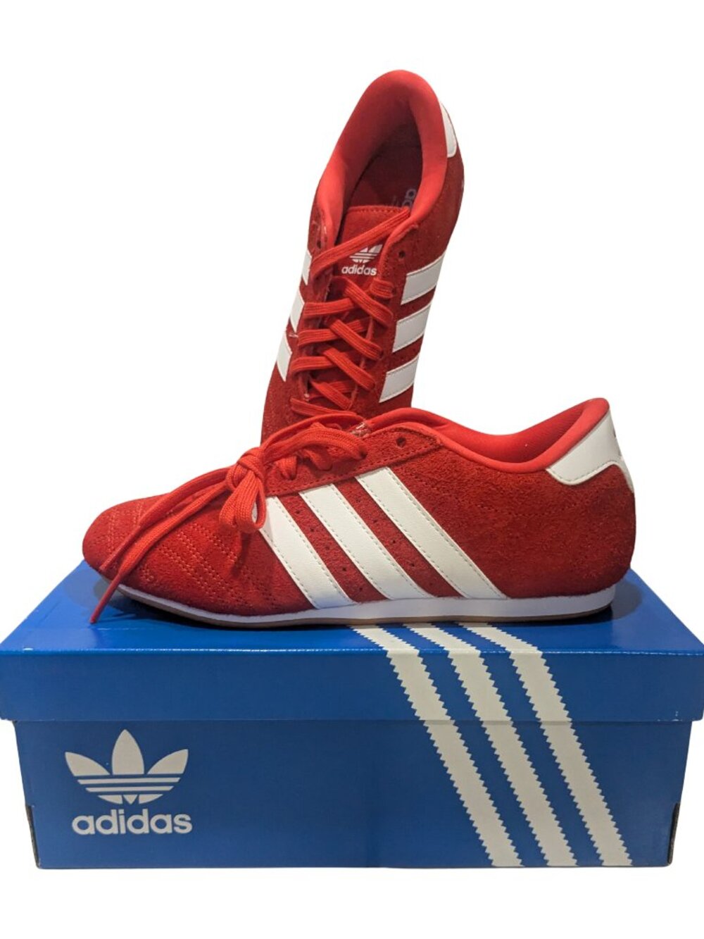 New - adidas Women's Taekwondo Lace JS1460 - Red Cloud White Gum, Size 6.5